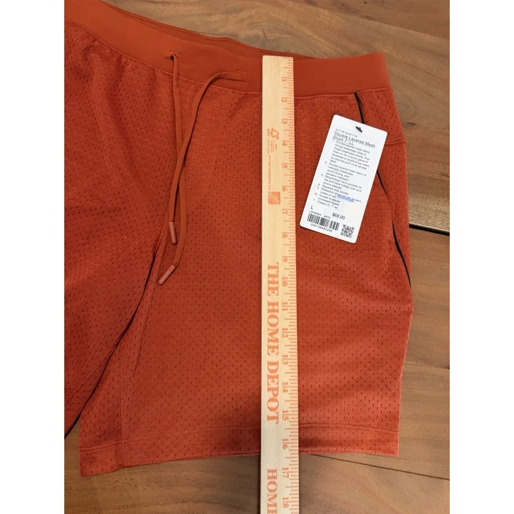 Lululemon Double Layered Mesh Shorts 7